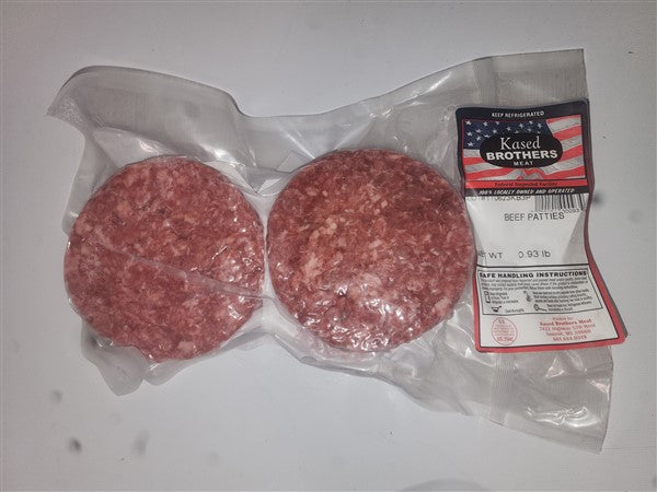 Conventional Beef Ground 1/4 lb Patties 4 pack